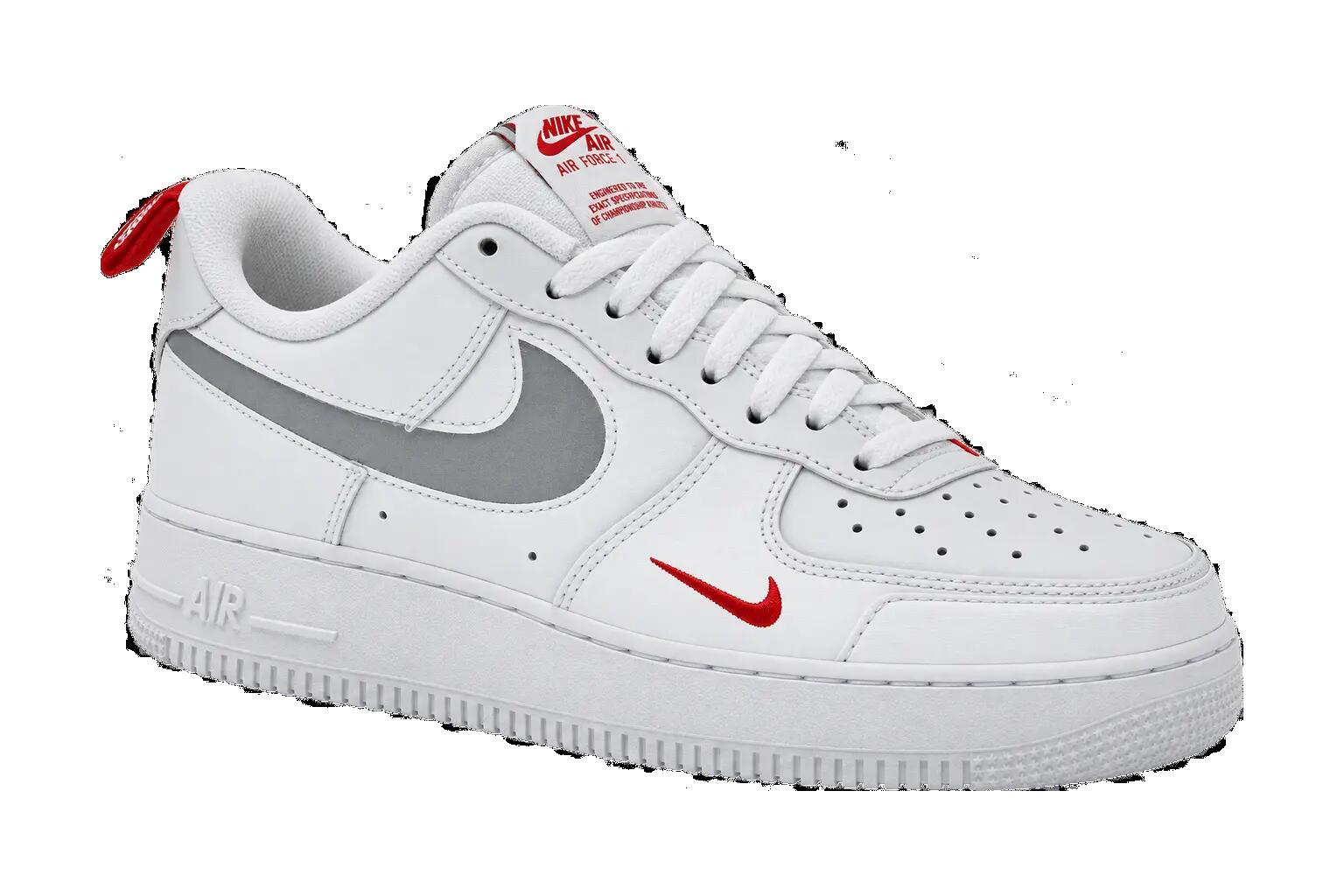 Uomo - scarpa da ginnastica - basse, con lacci - Nike Air Force 1 - bianco 1/1