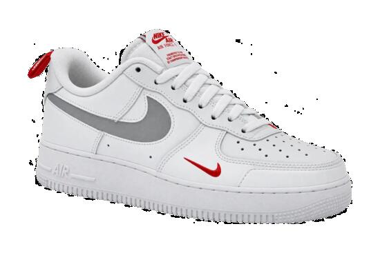 Zapatillas hombre corte bajo Nike Air Force 1 Cut Out Swoosh blanco