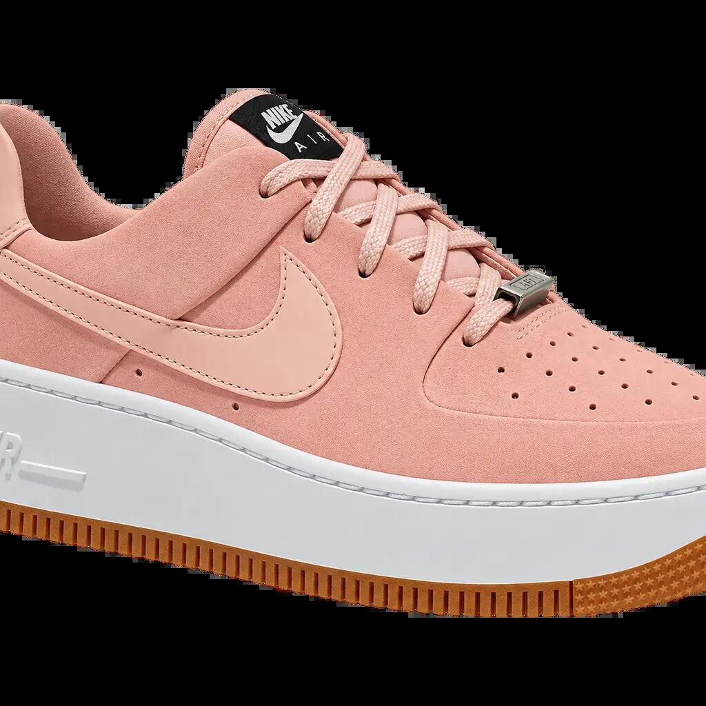 Damen - sneaker - low-top, markanter look - air force sage 1 low - rosa