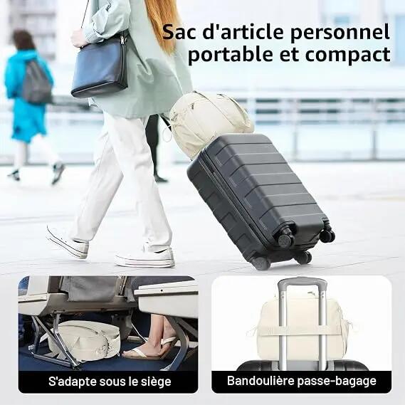 Sac de Sport 20L Femme Fille, Petit Sac de Voyage avec Séparation par Humide 3/5