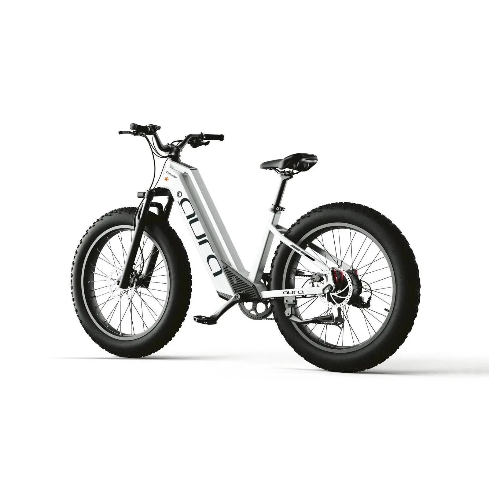 Cyrusher Aura, batteria 52V 15Ah, pneumatici 26×4.0" bici elettrica, 250W 3/3