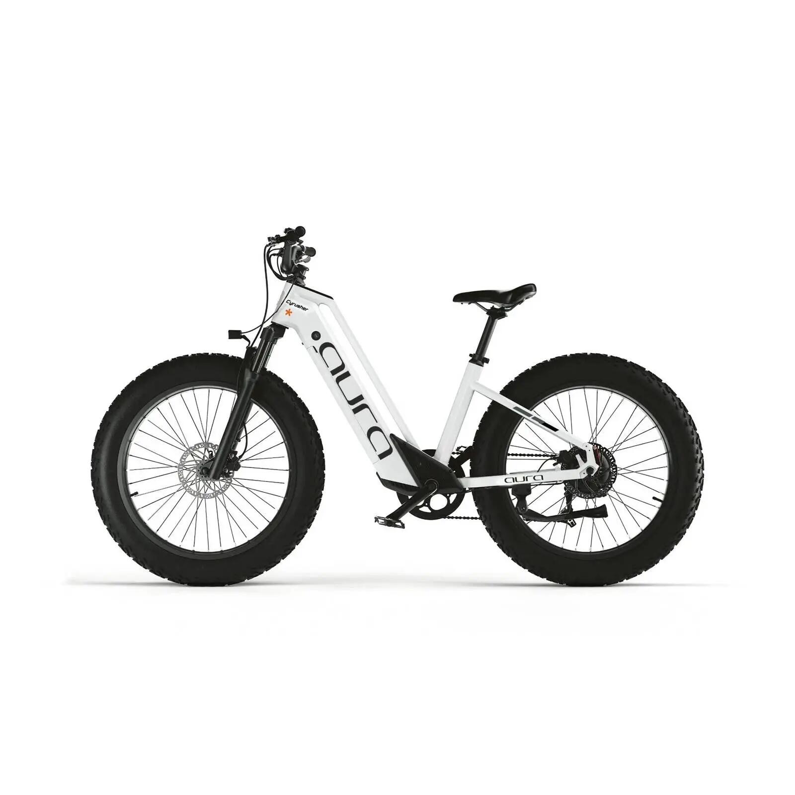 Cyrusher Aura, batteria 52V 15Ah, pneumatici 26×4.0" bici elettrica, 250W 2/3