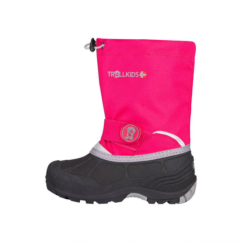 Chaussures d'hiver pour enfants Telemark XT Imperméables Magenta/Gris