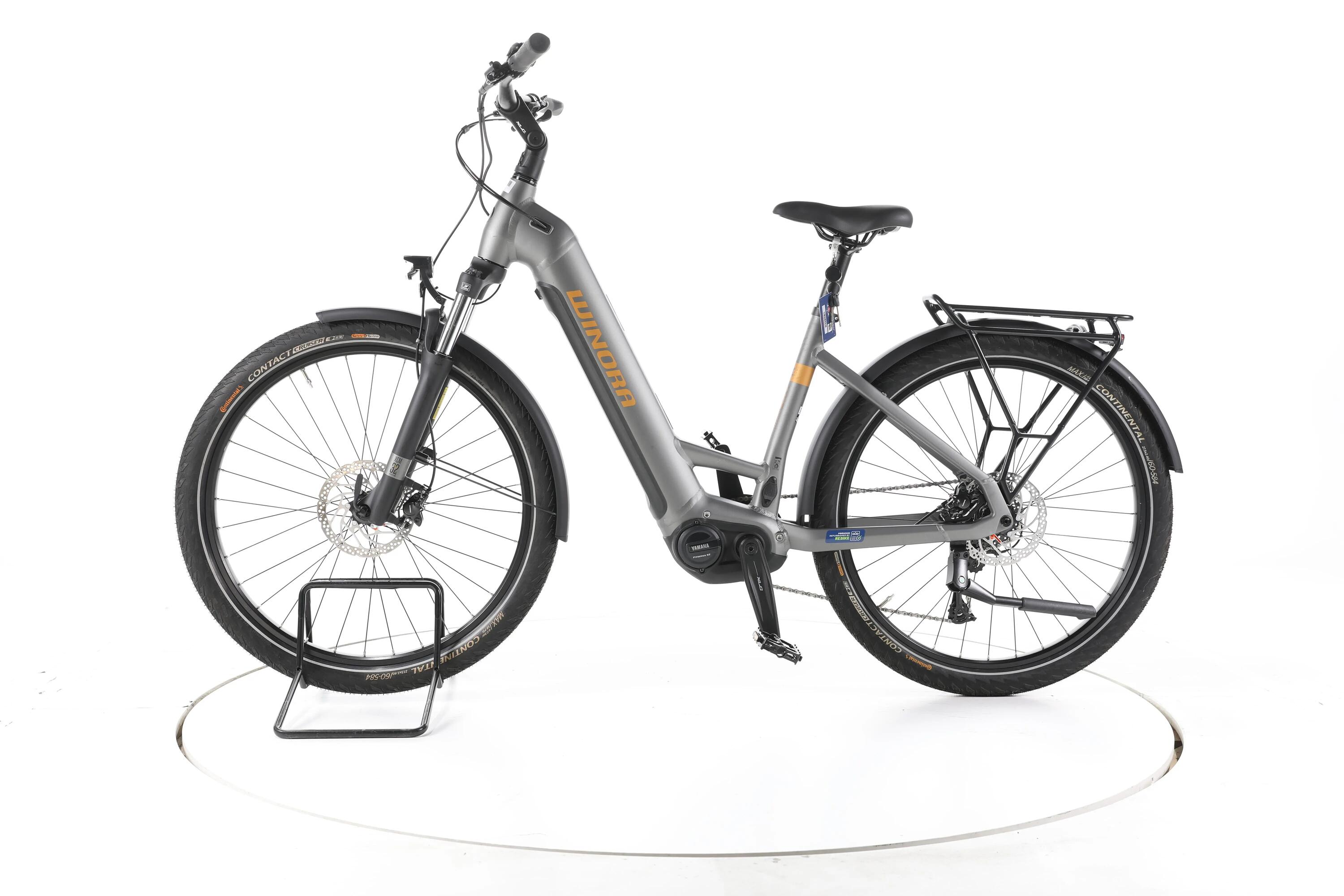 Refurbished - Winora Yucatan X8 Trekking E-Bike Tiefeinsteiger - Sehr gut 6/7
