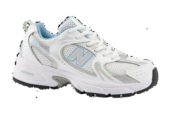 Zapatillas infantiles New Balance 530 big kid blanco y azul