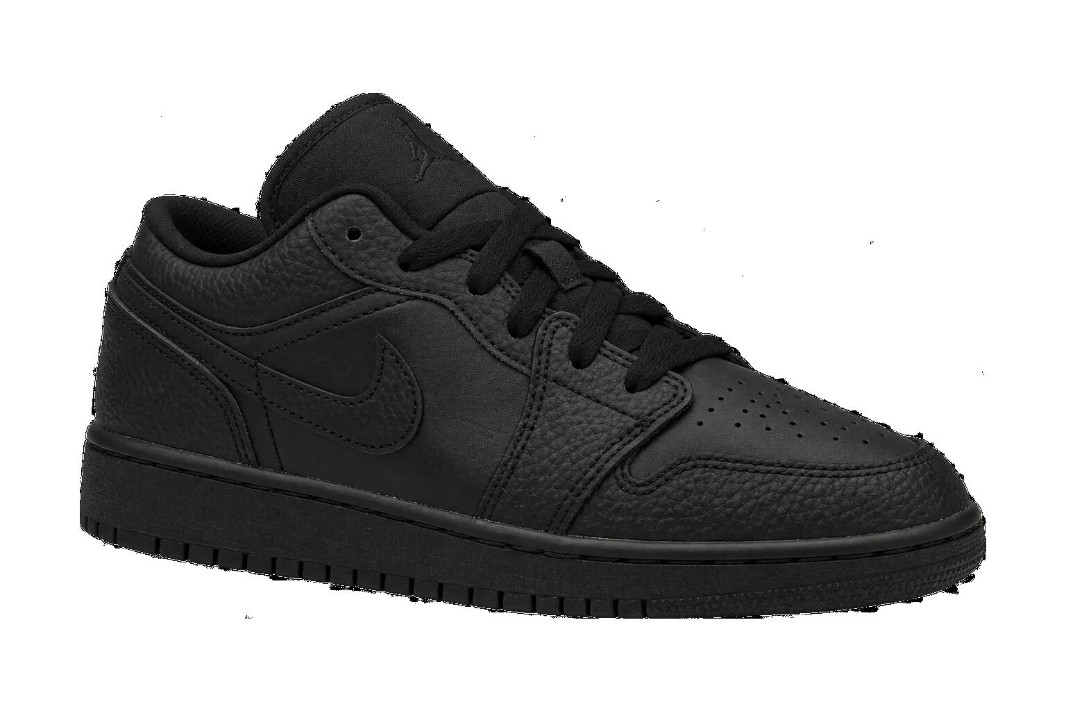 Bambini - sneaker - basse - air jordan 1 low gs retro - nero 1/1