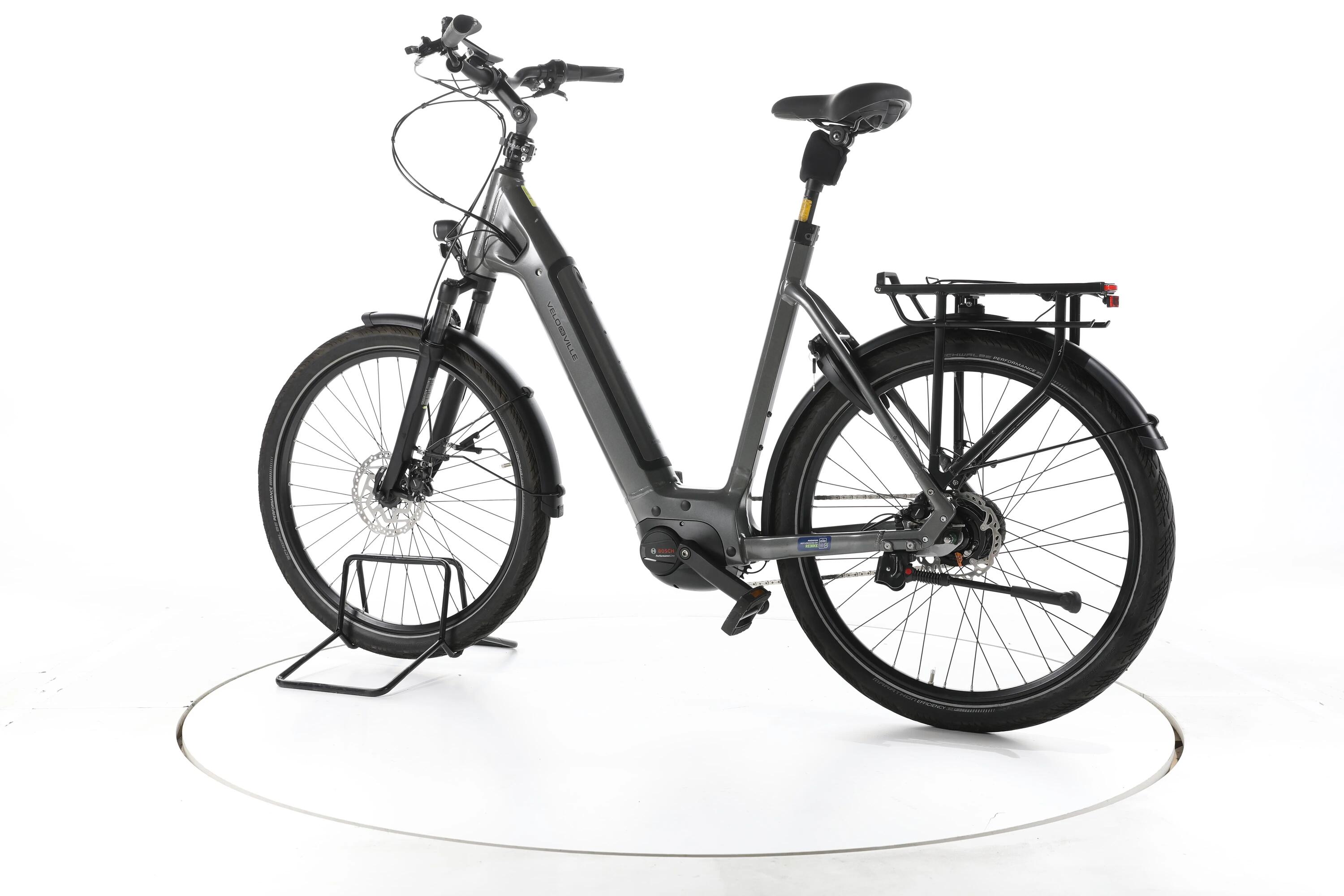 Tweedehands - Velo de Ville AEB 890 City E-Bike Lage instap 2024 - Zeer goed 7/7