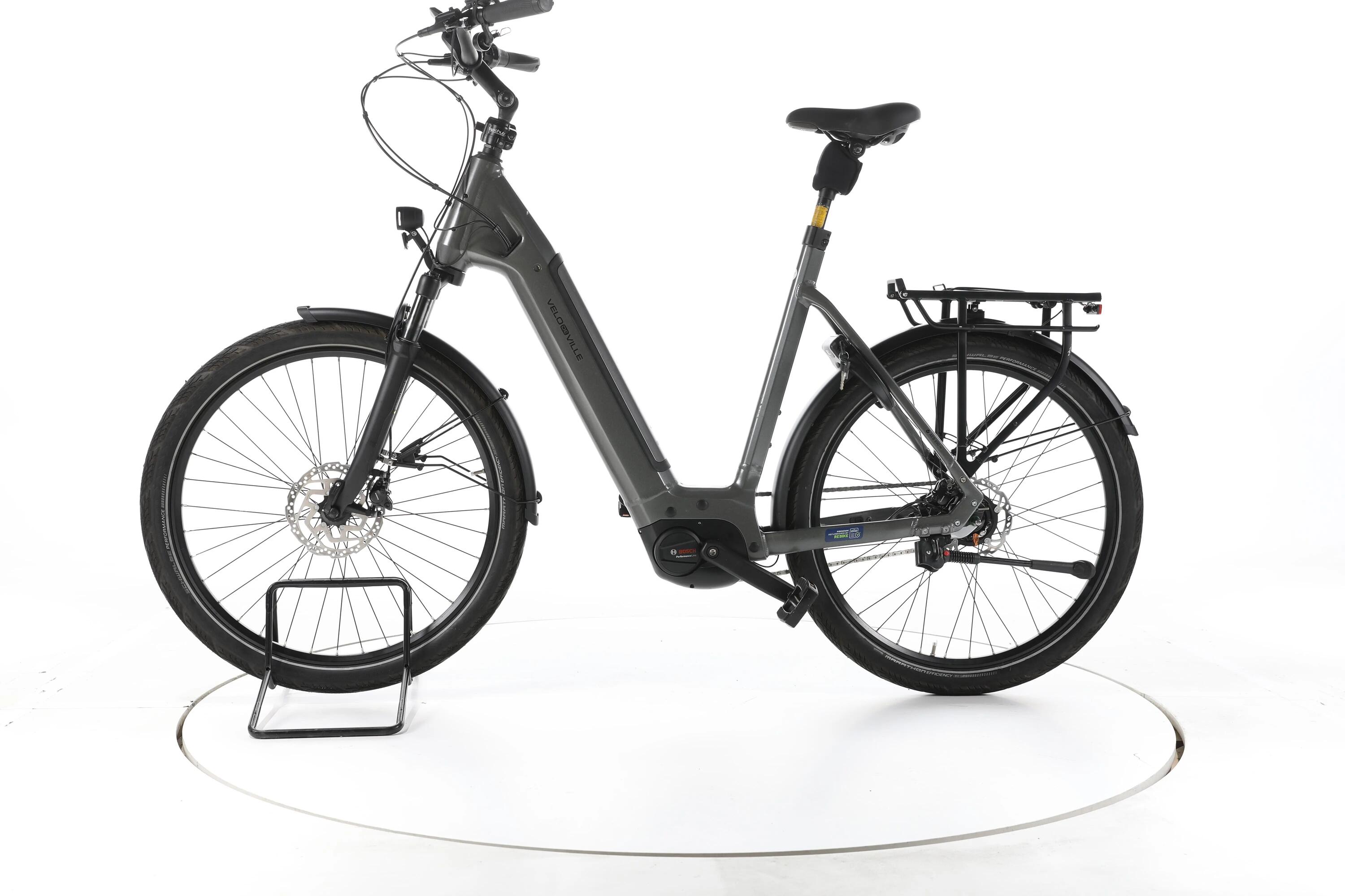 Tweedehands - Velo de Ville AEB 890 City E-Bike Lage instap 2024 - Zeer goed 6/7