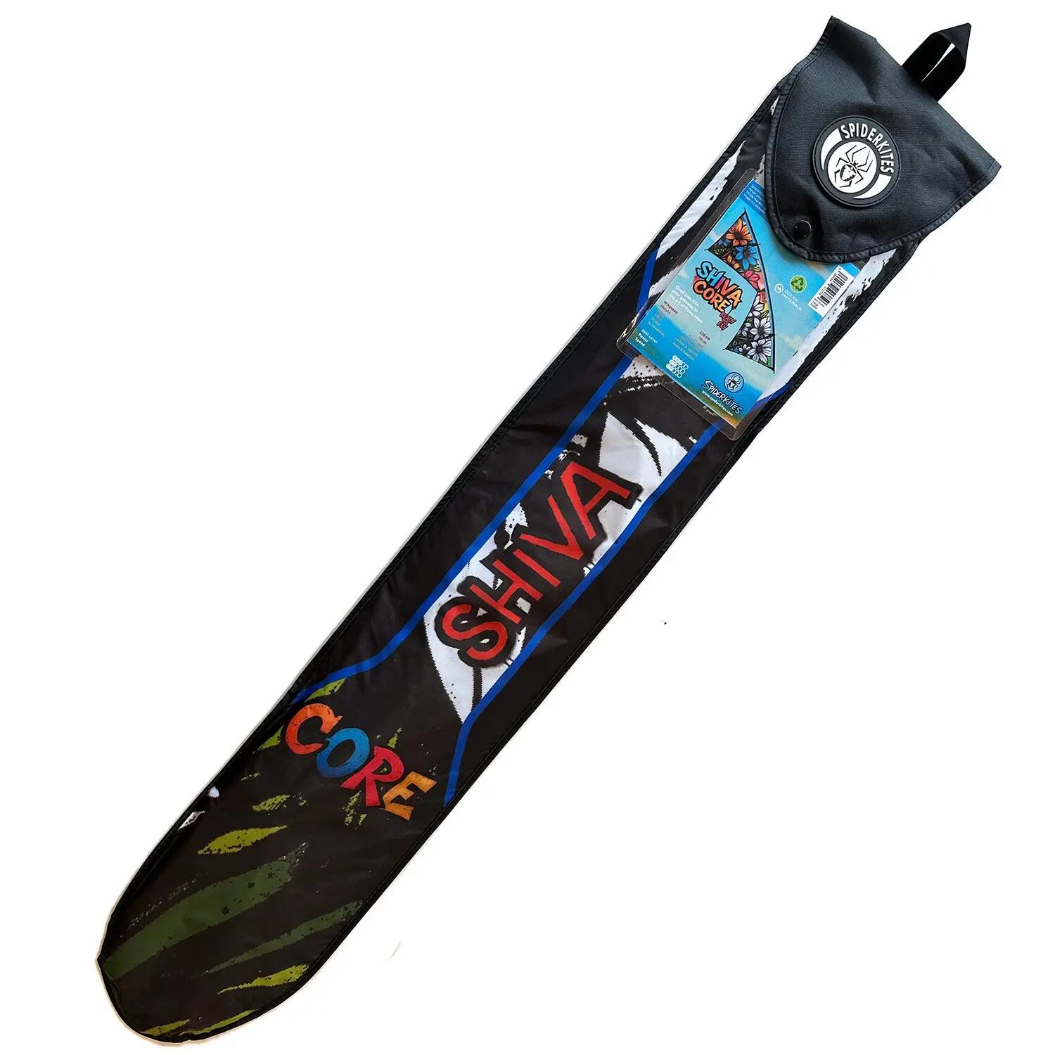 Cerf-volant acrobatique Spiderkites Shiva Core Graffiti 20036 Arc-en-ciel 2/7
