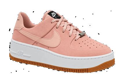 Mujeres - Zapatillas de deporte - Nike Air Force Sage 1 Low - coral stardust