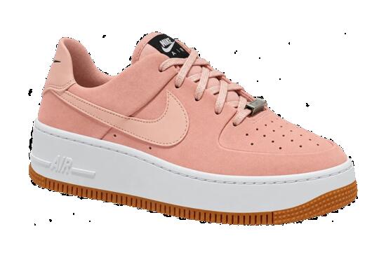 Mujeres - Zapatillas de deporte - Nike Air Force Sage 1 Low - coral stardust