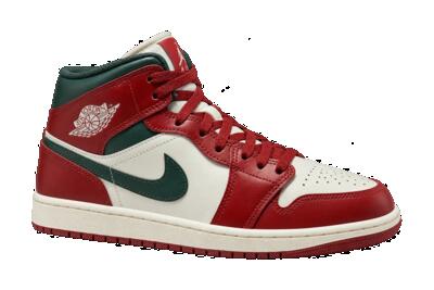 Heren - sneaker - mid-top - air jordan 1 mid - rood