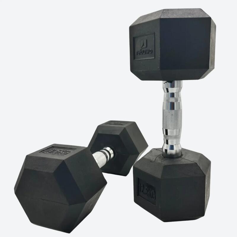 Hex Altıgen Kauçuk Kaplı Dambıl 12.5 kg 1 Adet