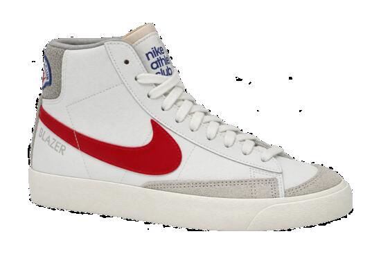 Zapatillas deportivas hombre Nike Blazer Mid 77 blanco Gym Red
