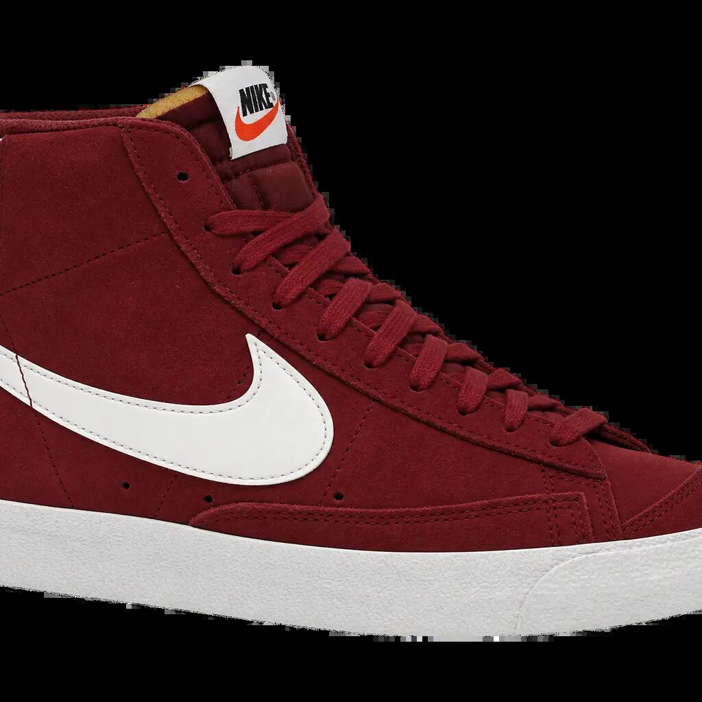Herren - Sneaker - Mid-Top, Wildleder - Blazer Mid 77 Suede - Team Red