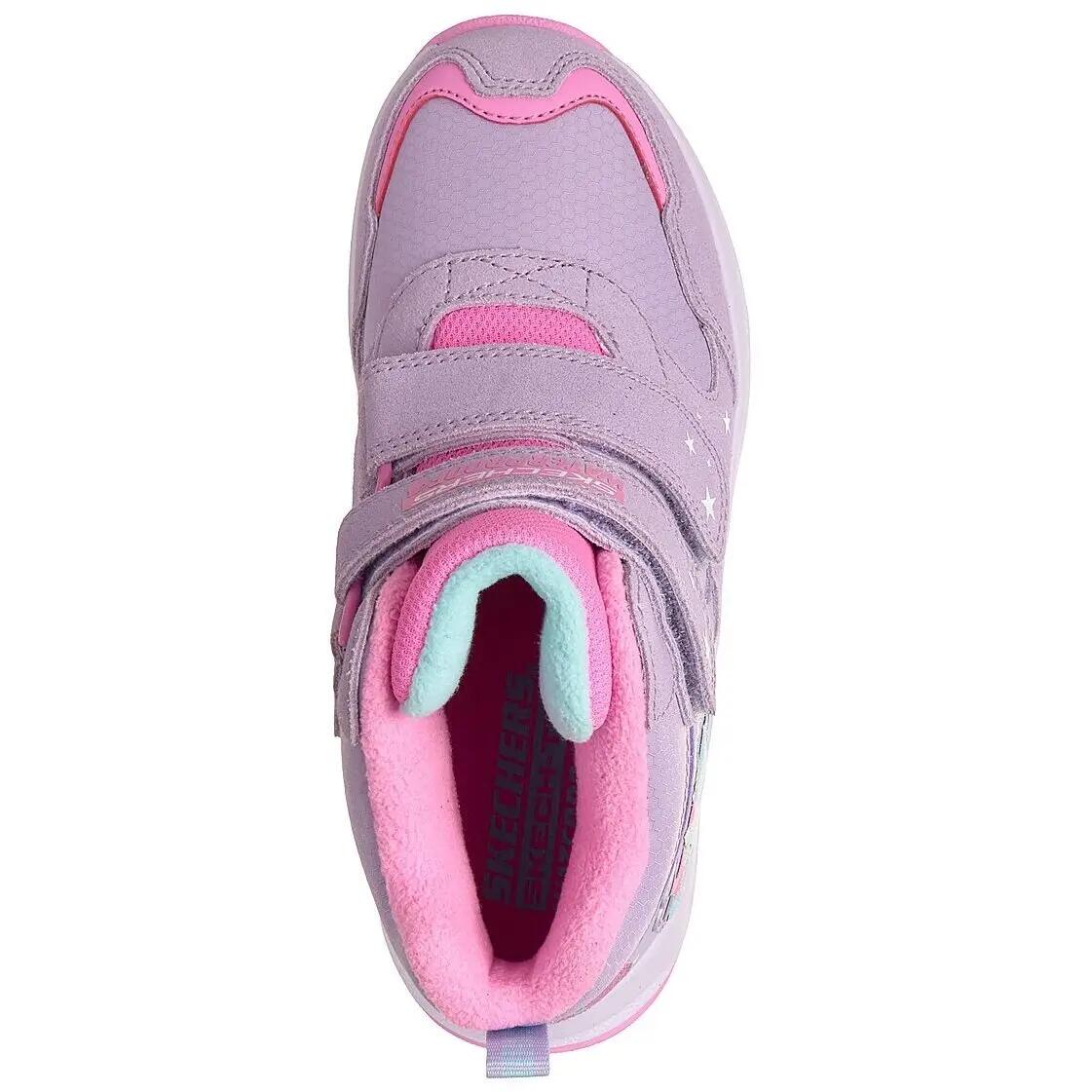 Baskets Skechers Dynamic Trail Snuggle Walks, Violet, Enfants 2/5