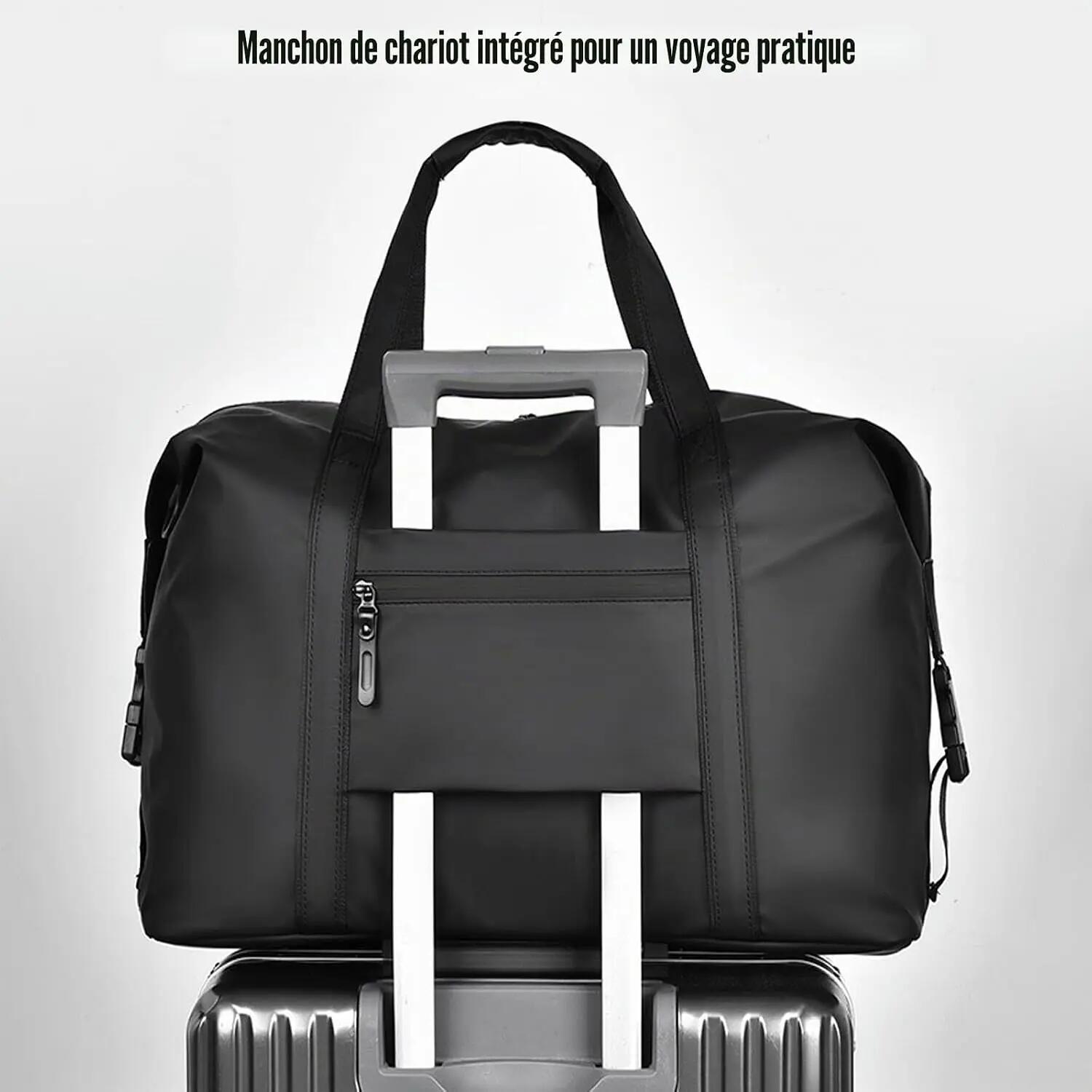 Sac de Voyage Bagage Cabine 45x36x20 Easyjet, Sac Voyage en Cuir PU 4/6
