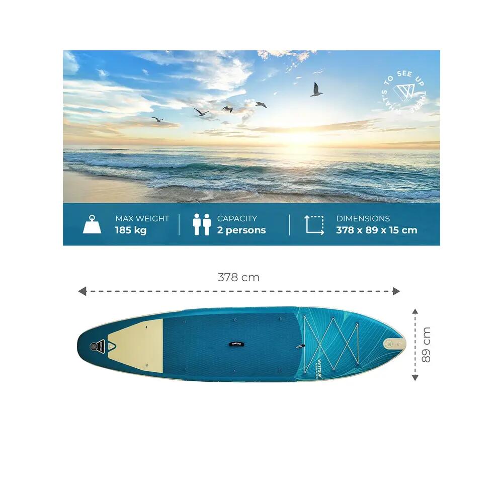 SUP Gonflabil Duo MARLIN Punct Jos 378x89x15cm 12'5x35''x6'' 9/11