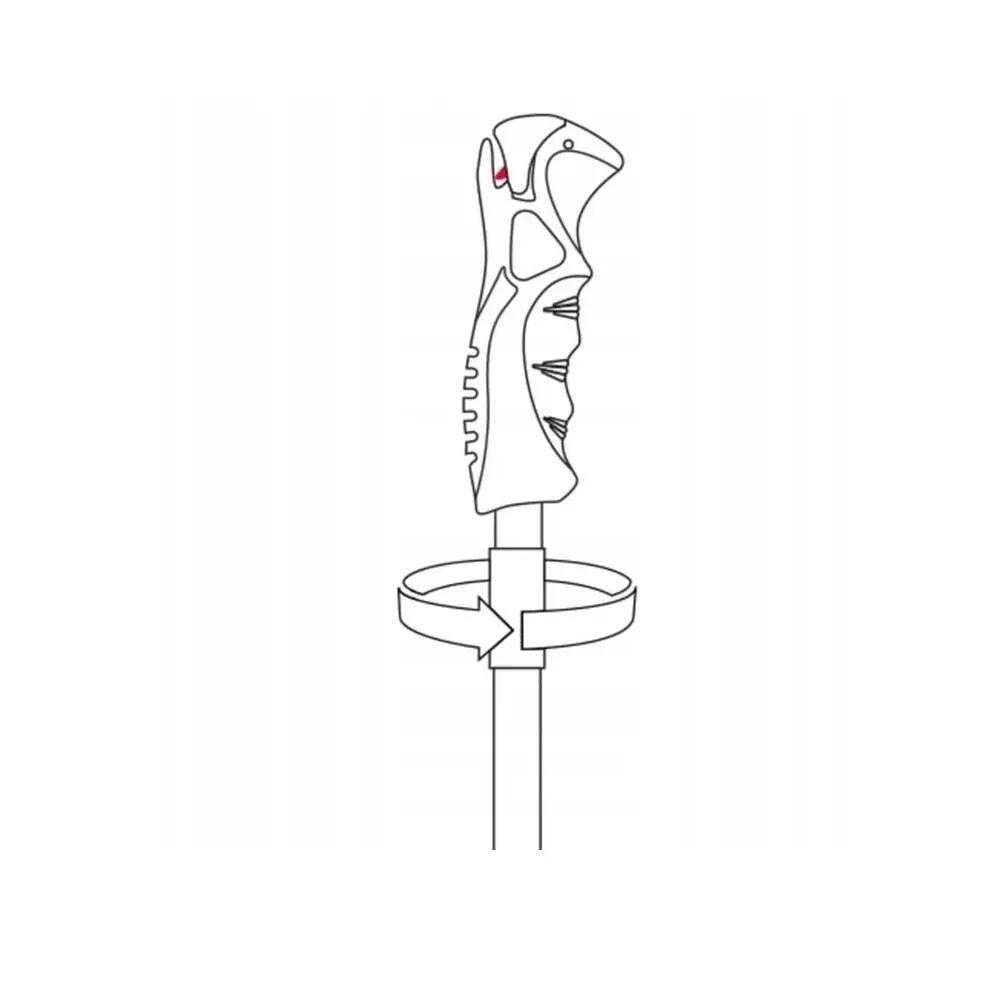 Skistokken Leki Hot Shot Aluminium 9/10
