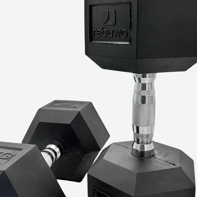 Hex Altıgen Kauçuk Kaplı Dambıl 30 kg 1 Adet