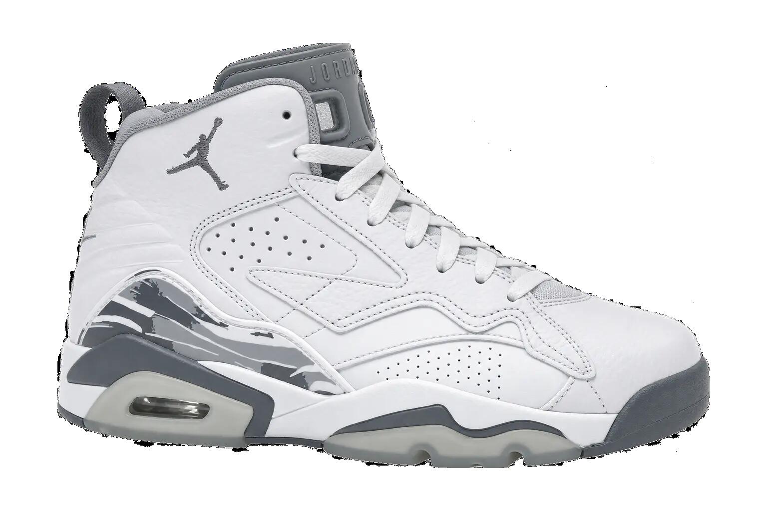 Hombres - zapatillas - brillantes - Air Jordan MVP - blanco, gris fresco 1/1