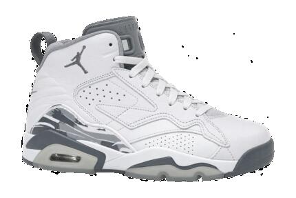 Hombres - zapatillas - brillantes - Air Jordan MVP - blanco, gris fresco