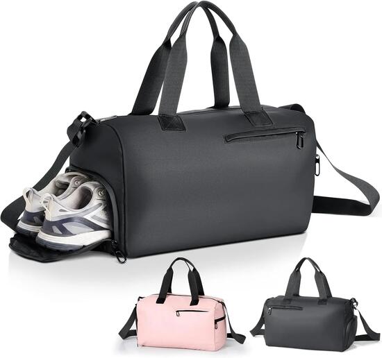 Sac de Sport, Sac Voyage avec Compartiment Chaussures Grande Sac de Sport Sacs