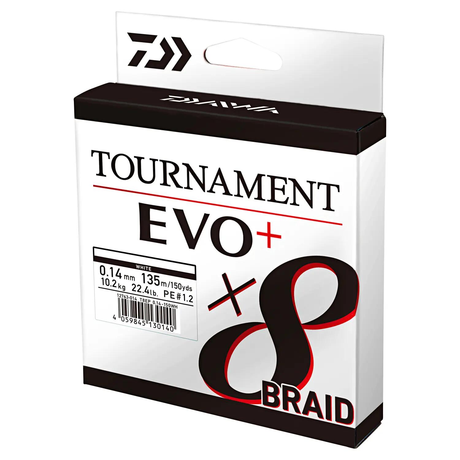 Visserslijn gevlochten Daiwa Tournament X8 EVO+ Donkergroen 2/2