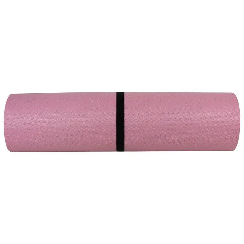 Mata do jogi Aktivsport 172,5 x 65 x 0,5 cm, różowa 2/4