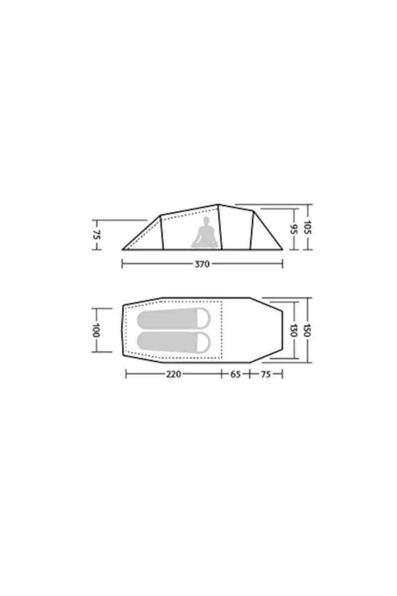 Namiot turystyczny Barros PRO 2 20D CNK2650108010 2/2