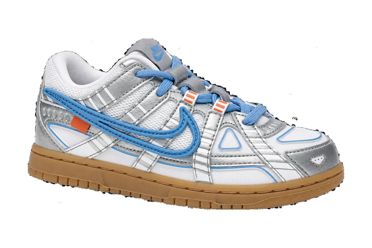 Off-White x Nike Rubber Dunk PS University Blue, Kids' EU 32 Sneakers 1/1