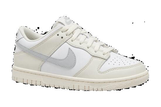 Infantil - zapatillas - calzado - Phantom Light Silver - Nike Dunk Low - Blanco
