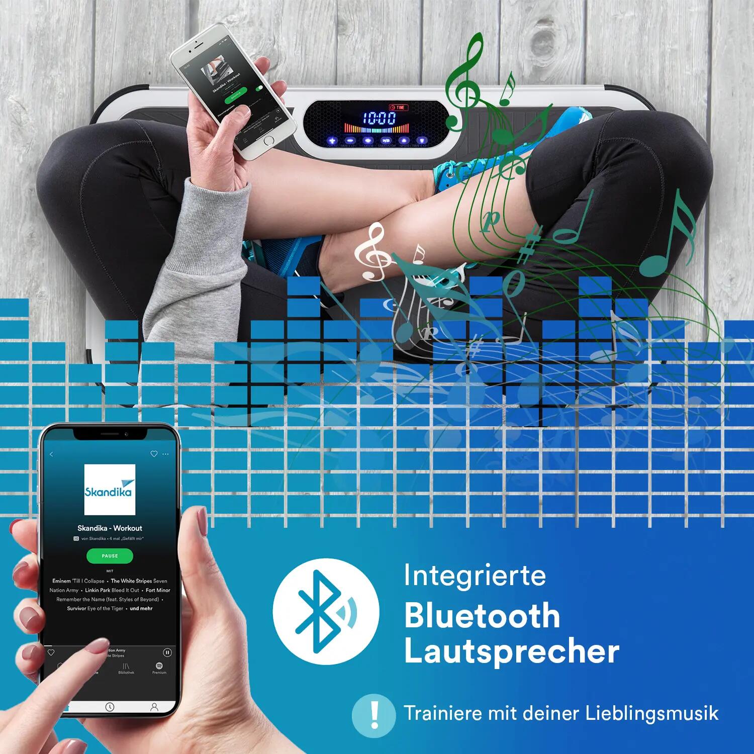 Gebraucht - Skandika Vibrationsplatte 900 Smart 3D Vibration - 400 W 7/9