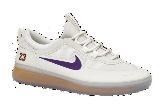 Zapatillas de skate para hombre - Nike Nyjah Free 2 SB Lakers - lila