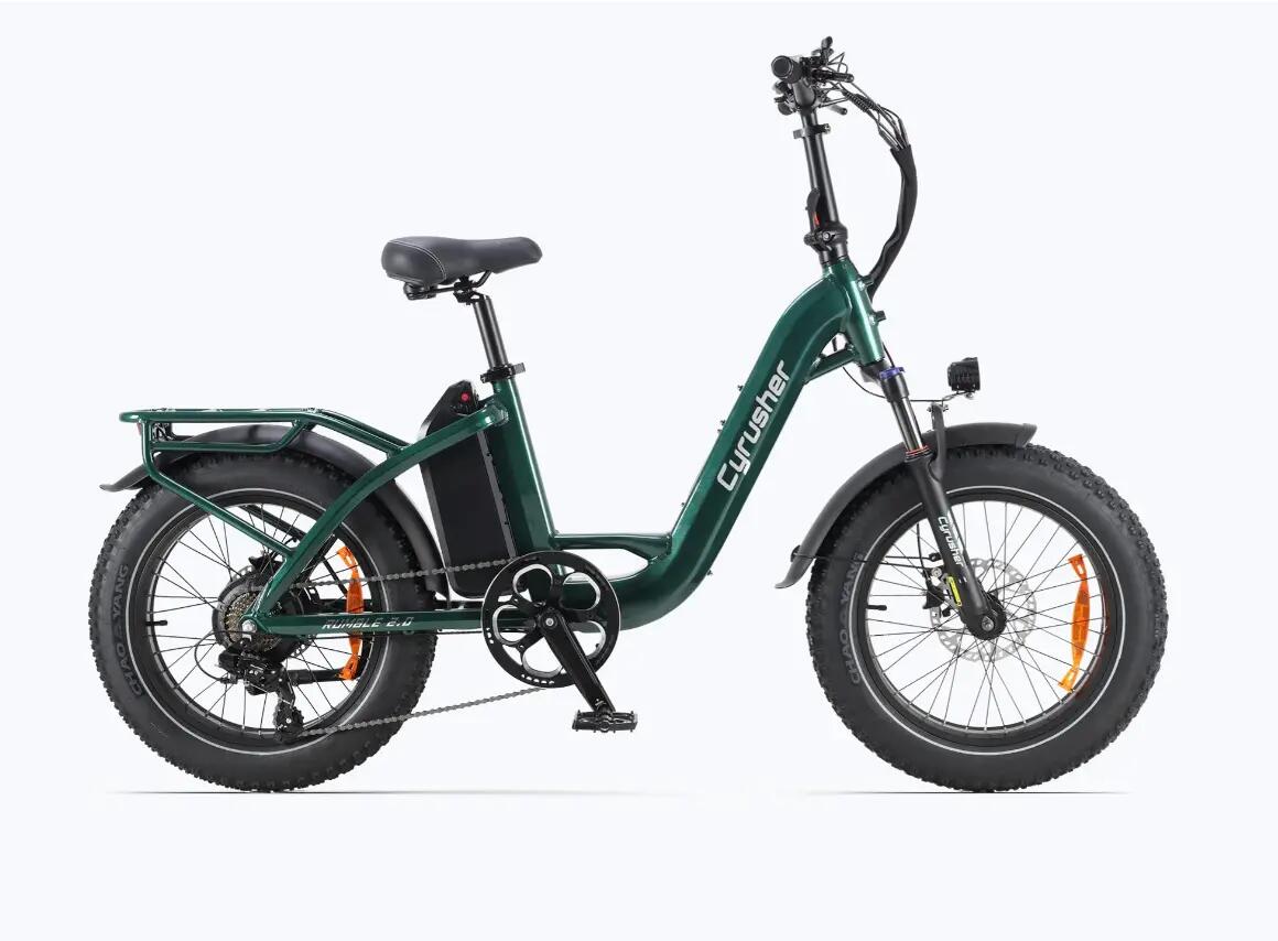 Electric bike Cyrusher Rumble 2.0, 48V 18Ah Battery, 20" Tires 2/6