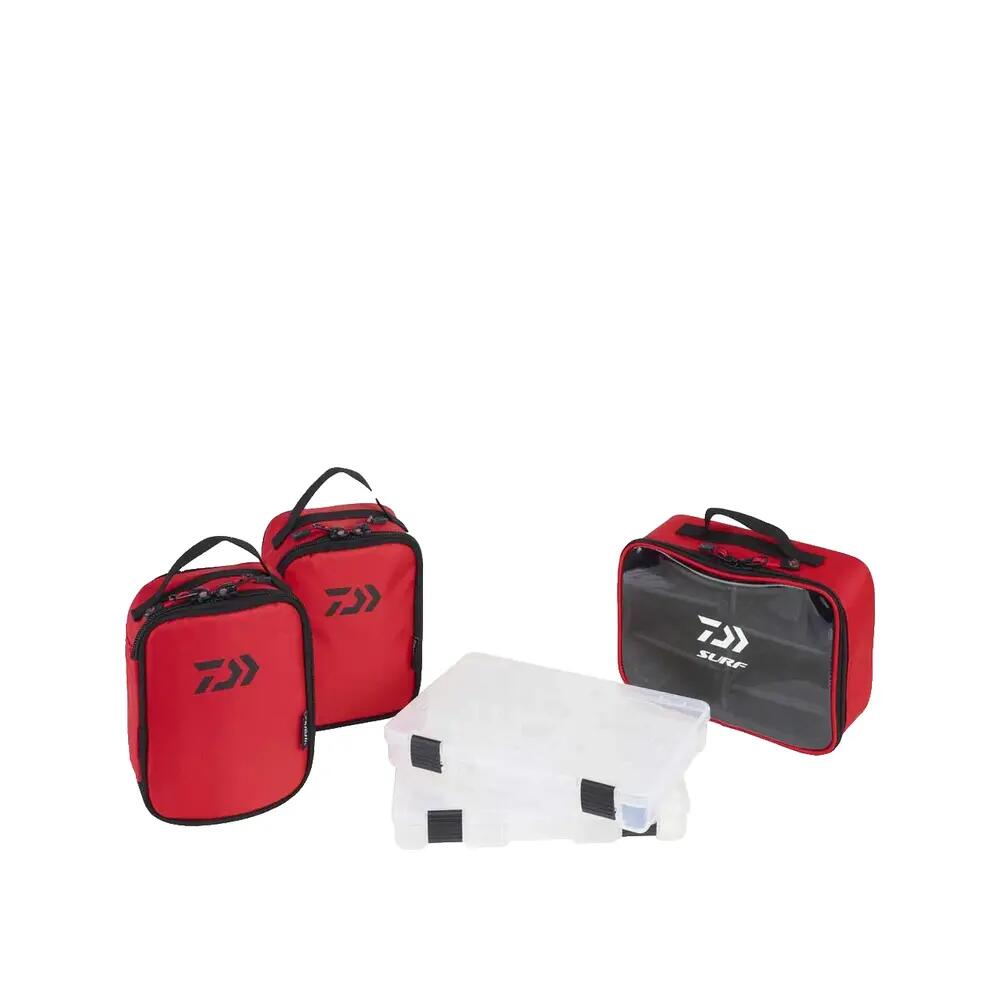 Mochila Daiwa Surf Rucksack 50L Vermelho/Preto 2/2