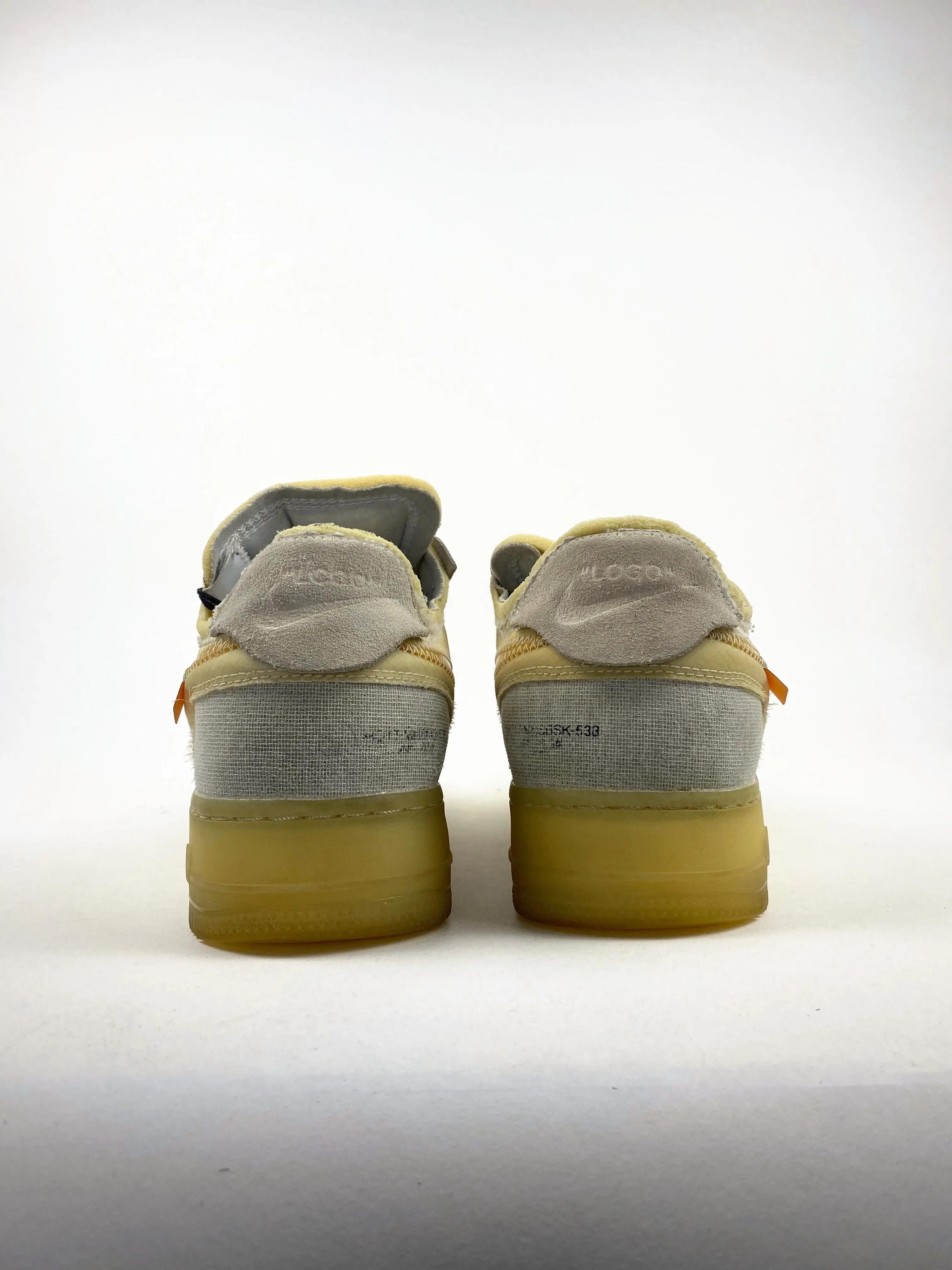 Reconditionné NIKE Baskets Homme, Air Force 1 Low, Blanc Très Bon État 3/4