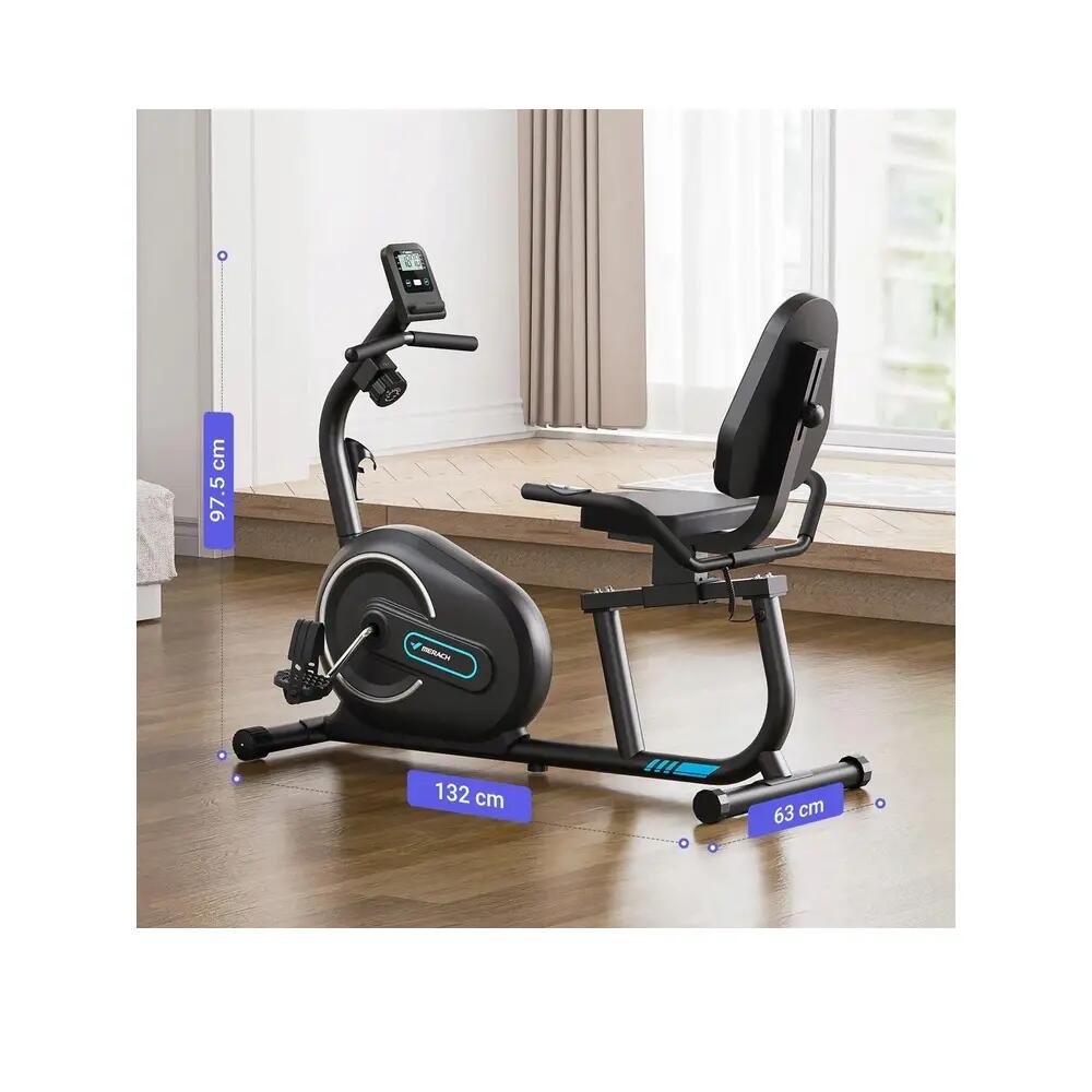 Vélo d'appartement Merach MR-S08B1-EU Noir 3/4