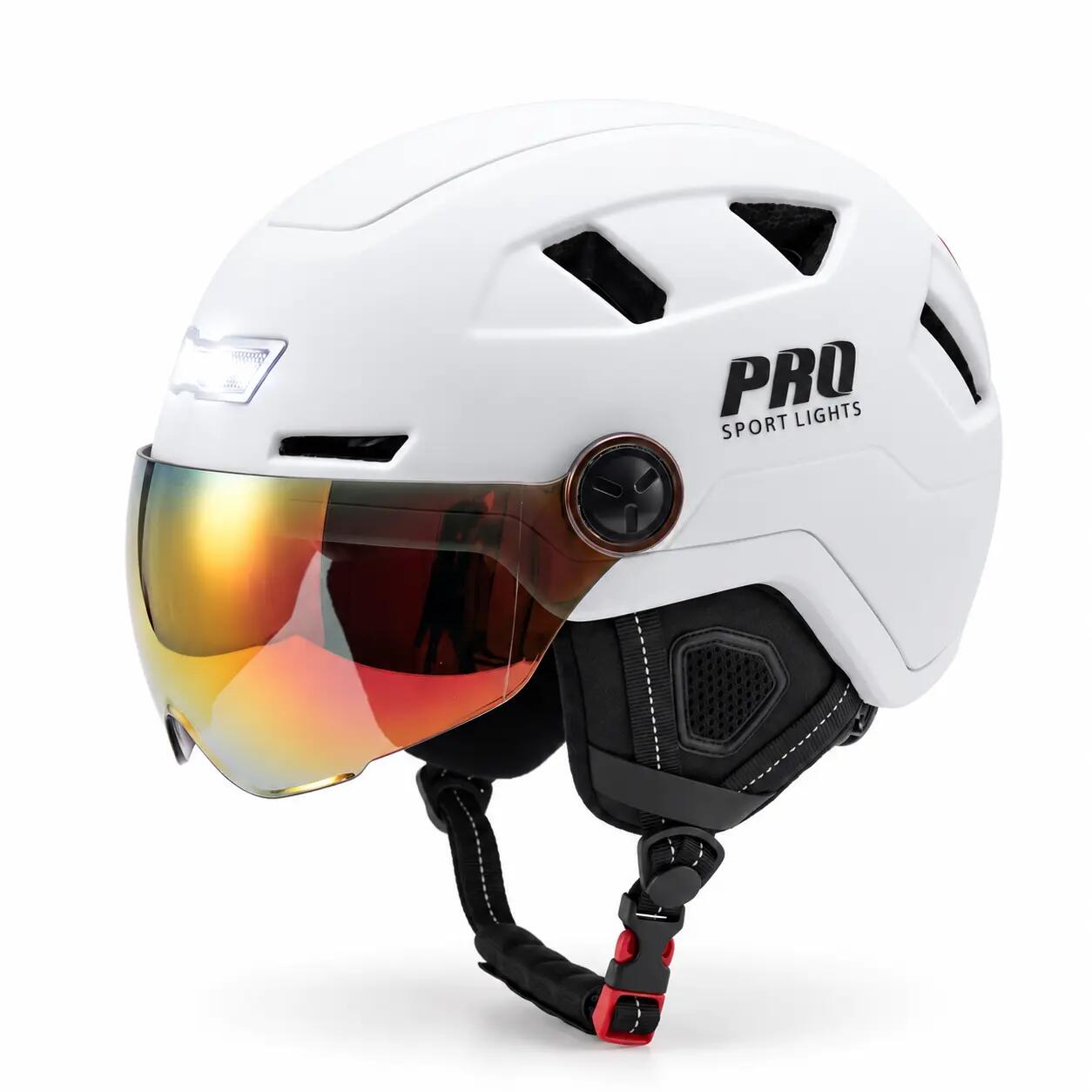 Cască de bicicletă Speed Pedelec Vizieră și iluminare LED 10/13