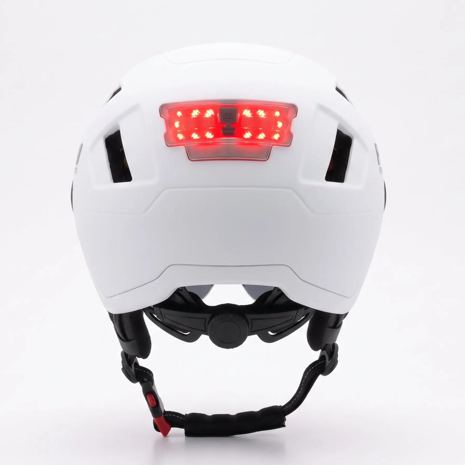 Cască de bicicletă Speed Pedelec Vizieră și iluminare LED 7/13