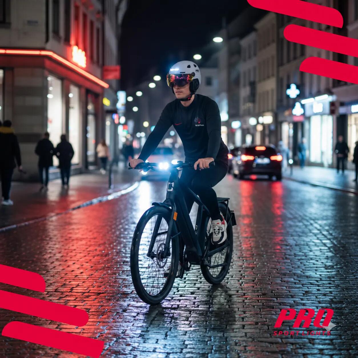 Cască de bicicletă Speed Pedelec Vizieră și iluminare LED 2/13