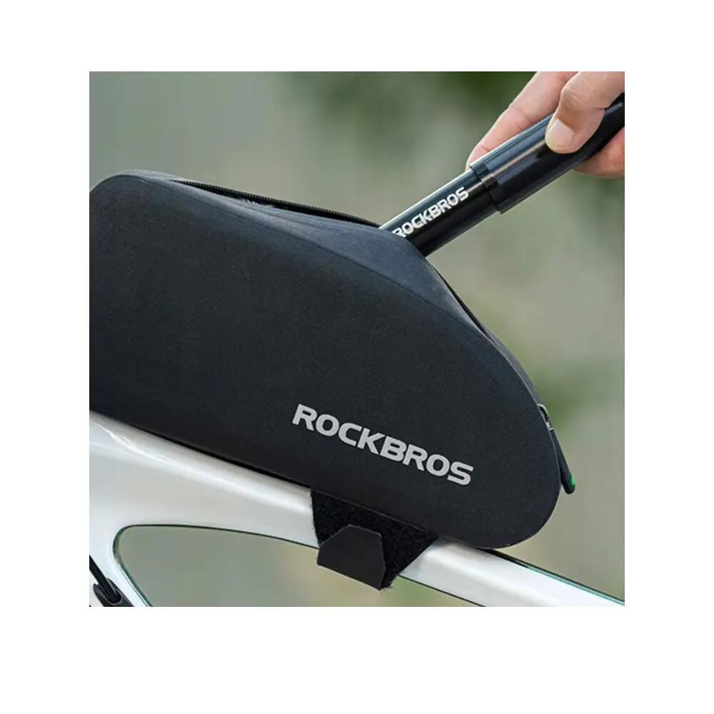 Pompă de bicicletă manuală mini Rockbros cu furtun Presta și Schrader 8/10