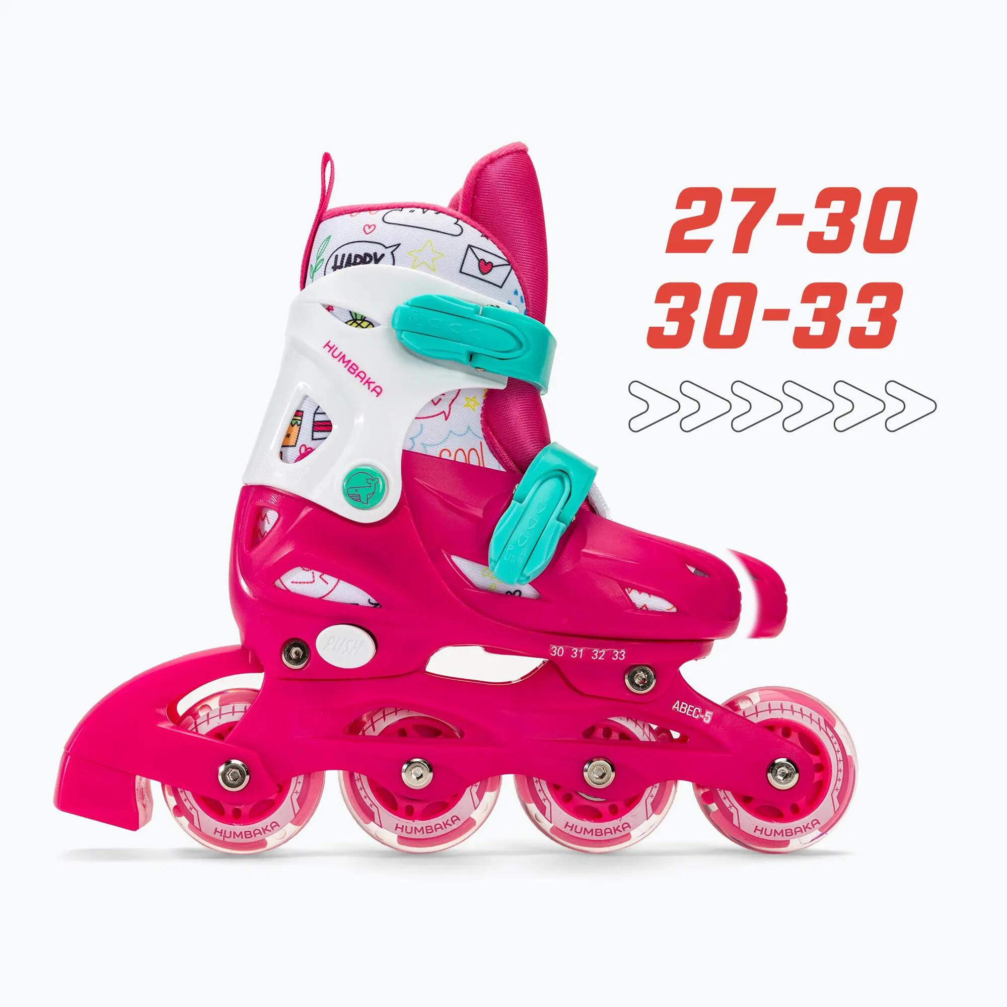 Pattini in linea per bambini HUMBAKA Starjet LED 3 in 1 2/7