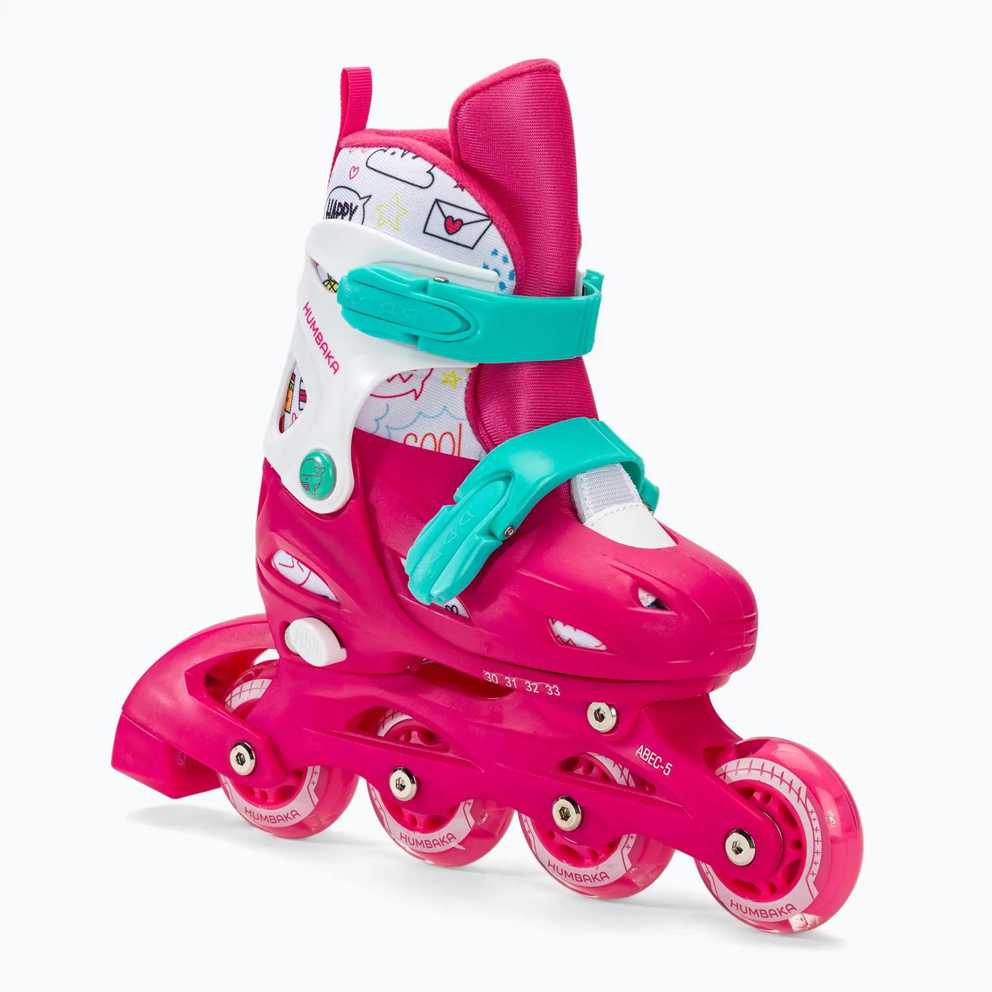 Pattini in linea per bambini HUMBAKA Starjet LED 3 in 1 4/7