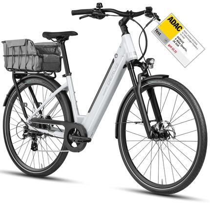 Quartz elektrische fiets 28" 250W koppelsensor 644Wh accu actieradius 161 km