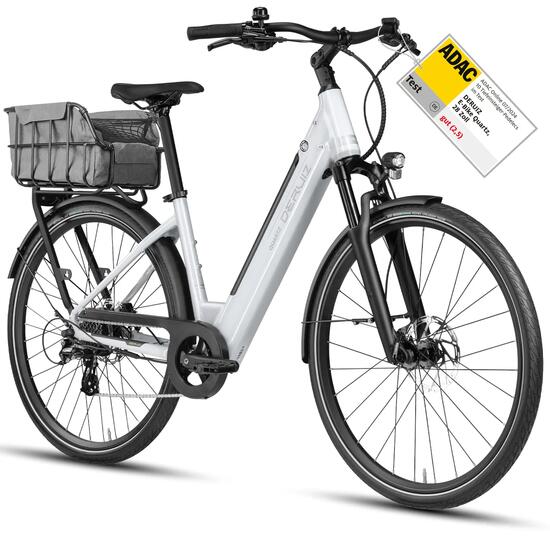 Quartz elektrische fiets 28" 250W koppelsensor 644Wh accu actieradius 161 km