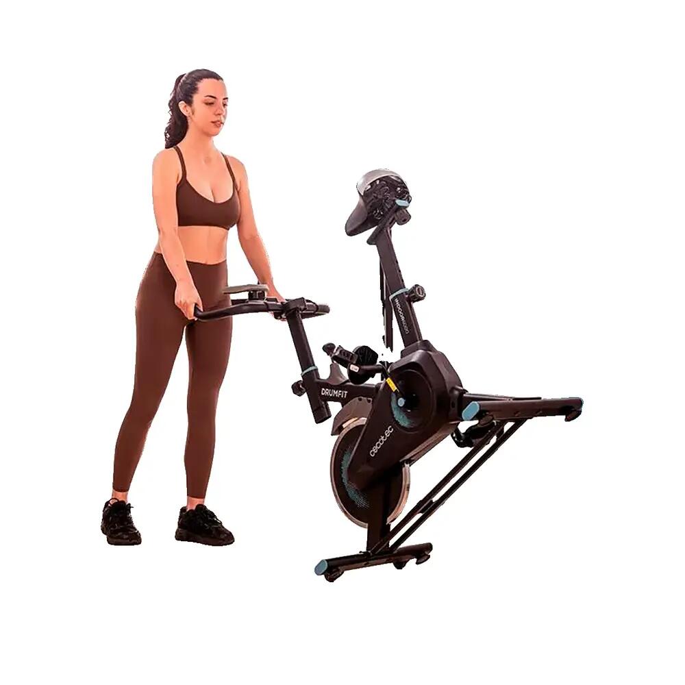 Cecotec Bicicleta Estática Indoor Compacta con Volante de Inercia 6Kg DrumFit In 9/10