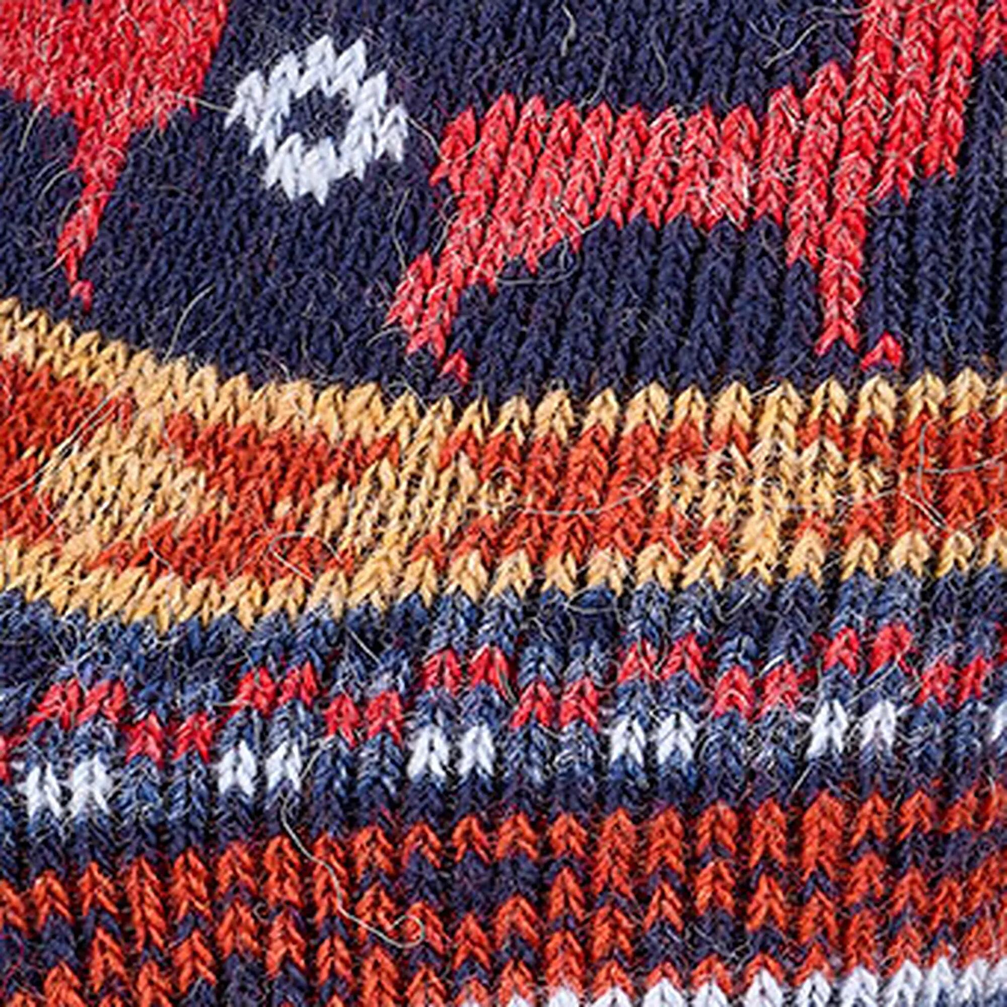 Damen Herren Wandern Winter Norweger Socken mit Merino und Alpaka 4 Paar 3/7