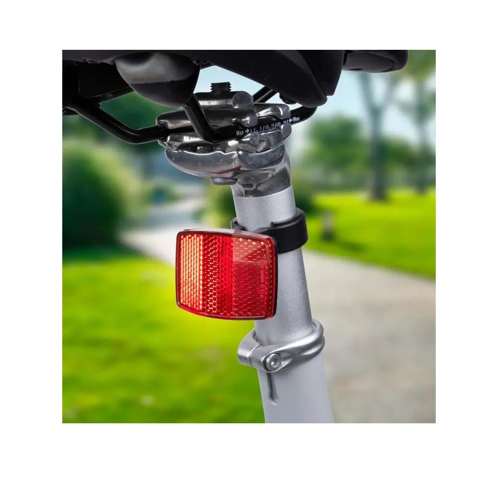 Fiets Dunlop Set van reflectoren voor en achter 8/10