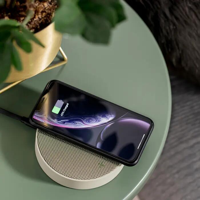 Station de Charge sans Fil et Haut-Parleur Bluetooth 5W Lexon OSLO ENERGIE GREEN 6/6